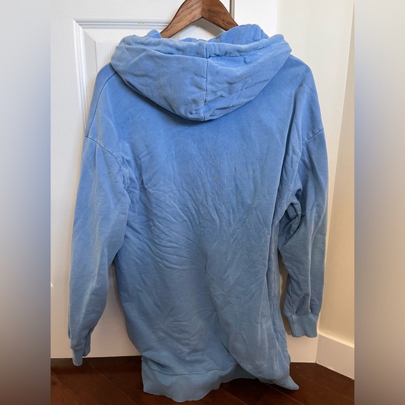 Top Shop Relaxed Oversized Hoodie, Royal Blue, X-Size Small - Picture 4 of 5